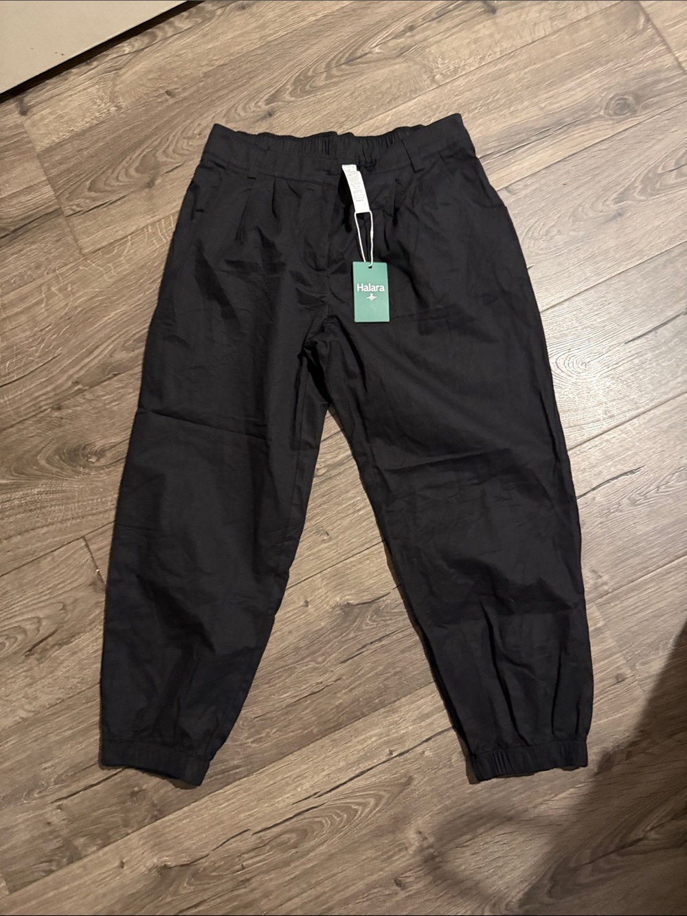 NWT Halara Black High Rise Jogger Pants Size Large